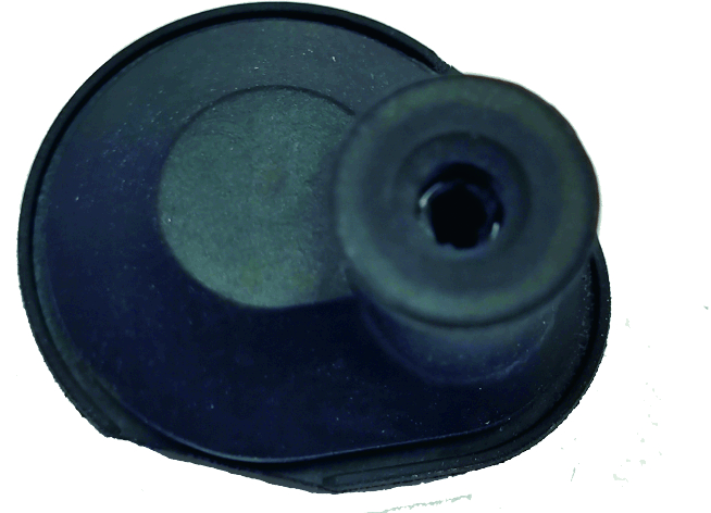 行李箱盖开关胶塞